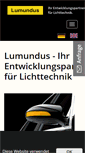 Mobile Screenshot of lumundus.de